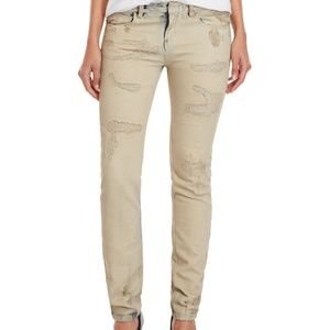 FAITH CONNEXION Distressed Slim Fit Jeans